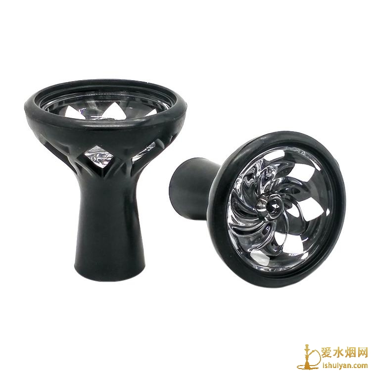 阿拉伯水烟硅胶玻璃烟锅高档烟碗shisha bowl Hookah 阿拉伯水烟硅胶玻璃烟锅高档烟碗shisha bowl Hookah