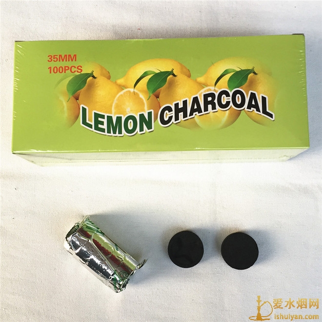 阿拉伯水烟碳柠檬碳易燃碳助燃碳 35MM 阿拉伯水烟碳柠檬碳易燃碳助燃碳 35MM