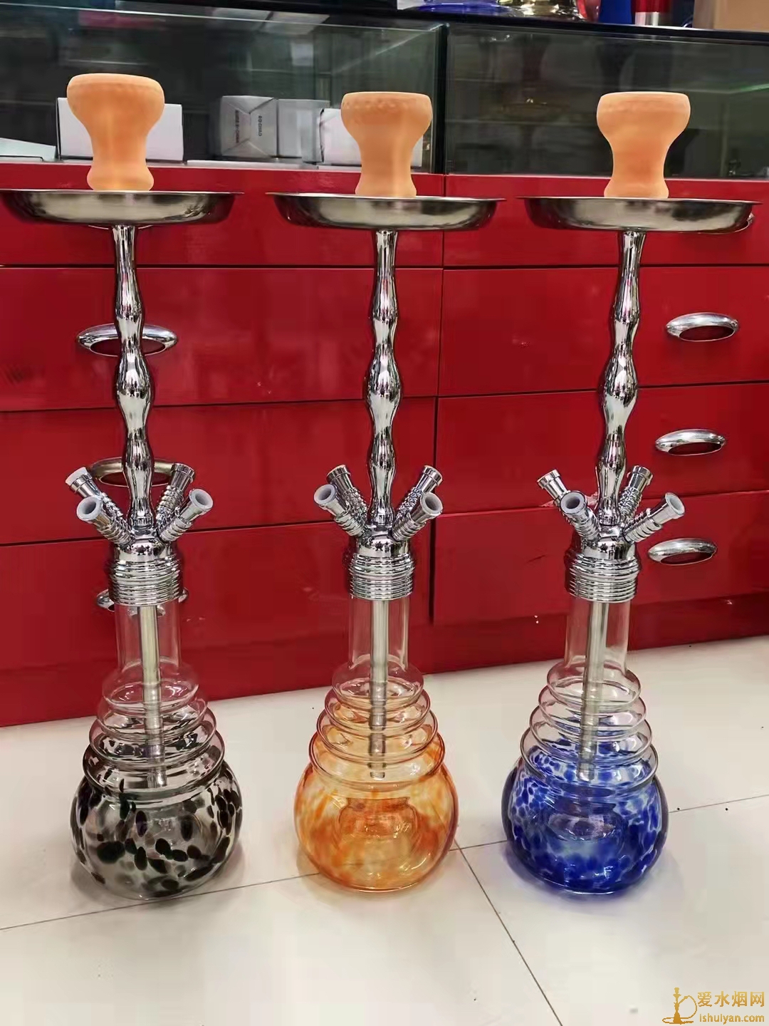 大号锌合金四嘴酒吧阿拉伯水烟壶 大号锌合金四嘴酒吧阿拉伯水烟壶