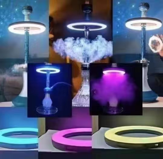 阿拉伯水烟酒吧氛围灯挂盘磁吸led灯 阿拉伯水烟酒吧氛围灯挂盘磁吸led灯